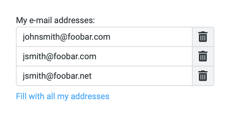 Configuratie van meerdere e-mailadressen